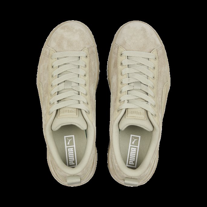 Pebble Grey Mayze Wedge Tonal Joggesko Kvinner Puma På Tilbud