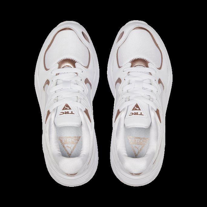 Hvit-rosa Gull Trc Mira Glam Dame Joggesko Puma På Salg