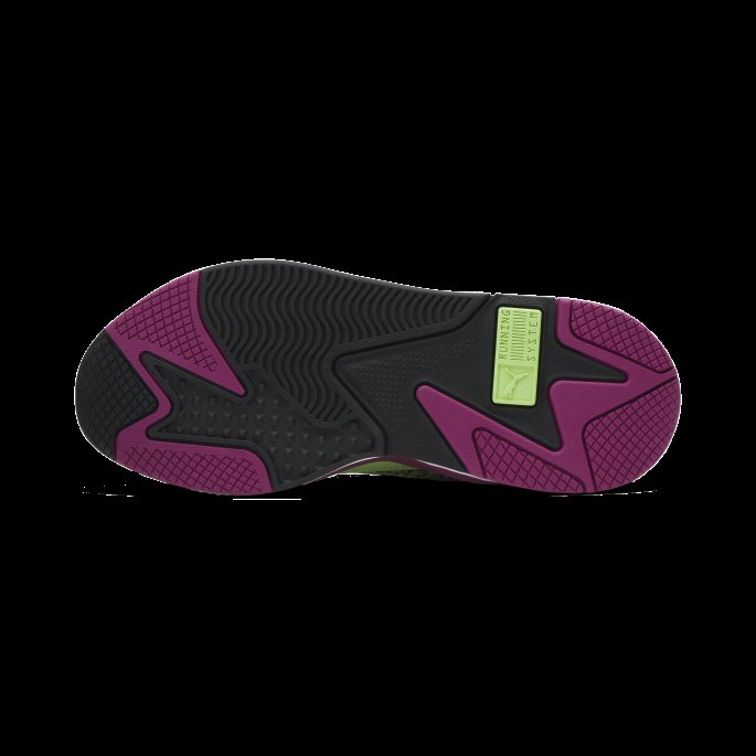 Puma På Tilbud Hvit-fizzy Lime-fuchsia Rs-x Blaster Joggesko