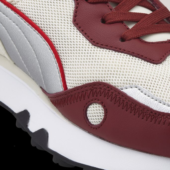 Puma På Tilbud X Coca-cola Rider Fv Sneaker Intens Rød-sølv-elfenben Glød