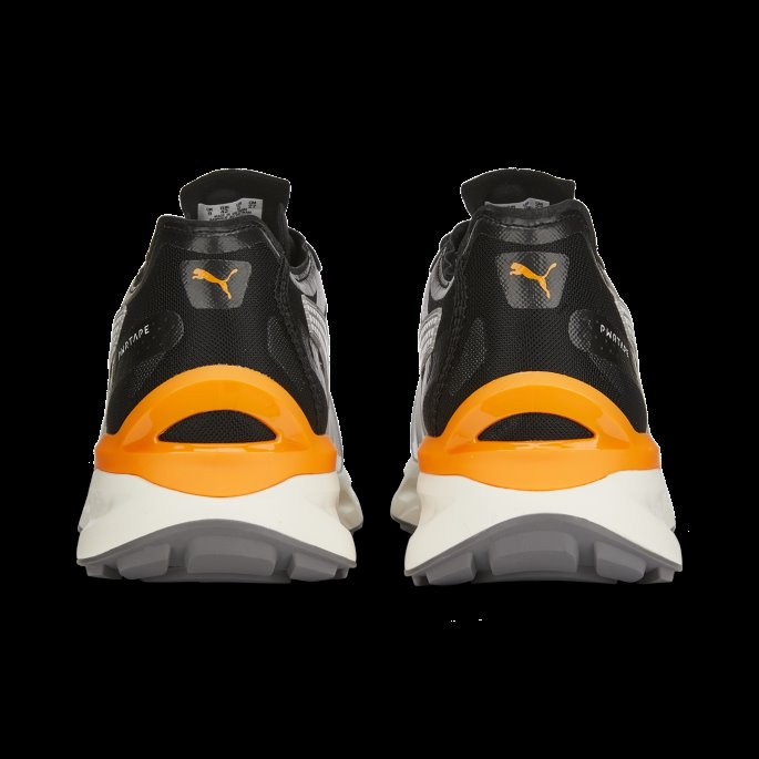 Pwrframe Aerogram Blaze Joggesko Puma På Tilbud Svart-vibrerende Oransje