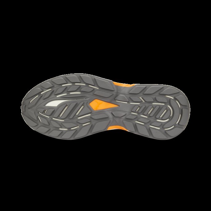 Pwrframe Aerogram Blaze Joggesko Puma På Tilbud Svart-vibrerende Oransje