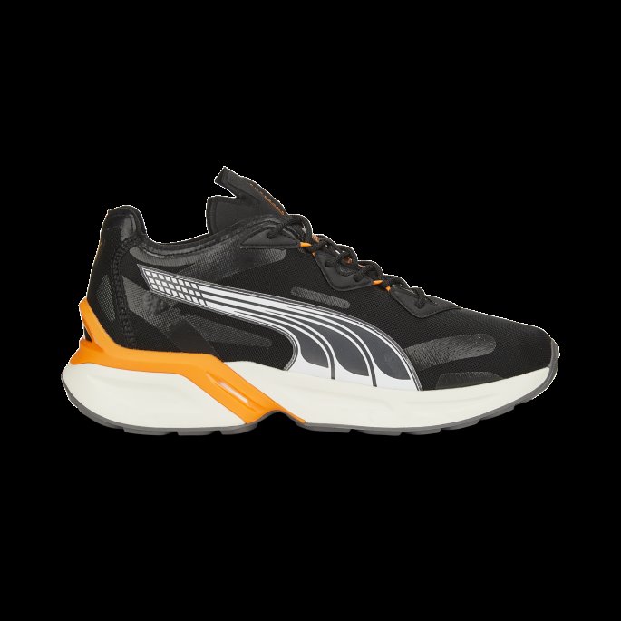 Pwrframe Aerogram Blaze Joggesko Puma På Tilbud Svart-vibrerende Oransje