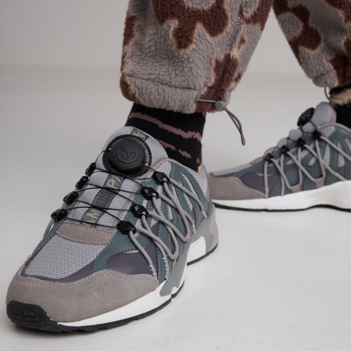 Svart Puma På Tilbud X Perks Og Mini Prevail Disc Skinn Joggesko