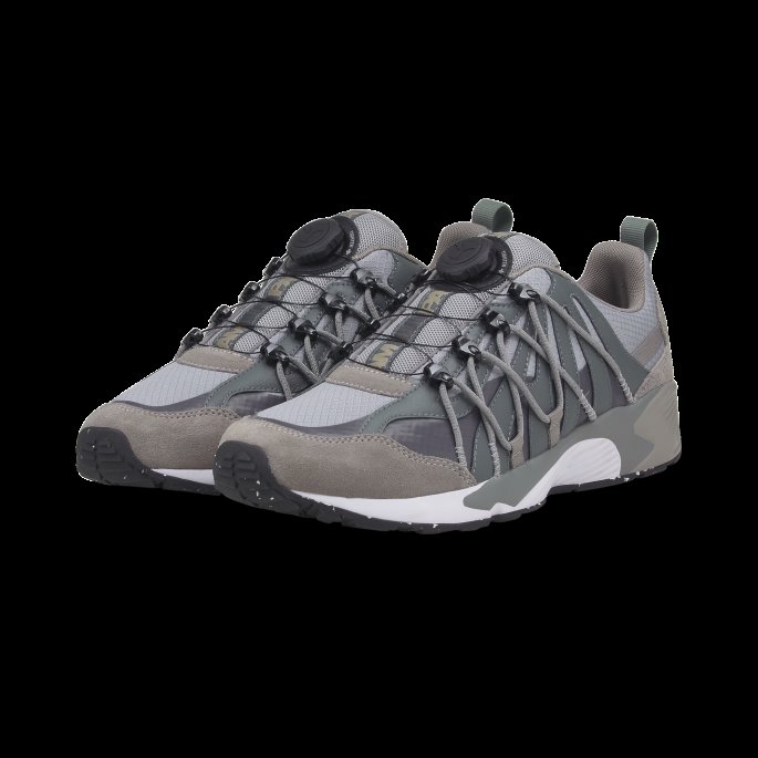 Svart Puma På Tilbud X Perks Og Mini Prevail Disc Skinn Joggesko