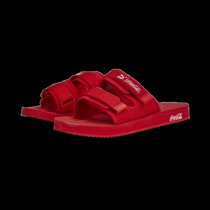 Puma På Tilbud X Coca-cola Wilo Sandal Racing Rød-hvit