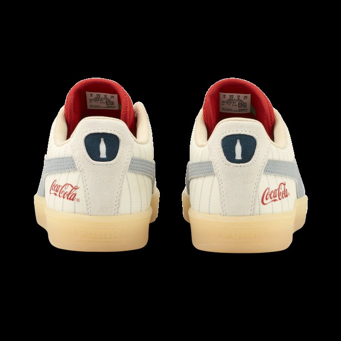 Puma På Tilbud X Coca-cola Sneaker I Semsket Skinn Ivory Glow-slate