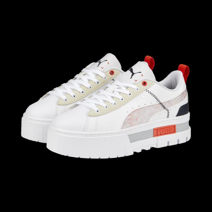 Puma På Tilbud Hvit Mayzere:collection Joggesko Dame