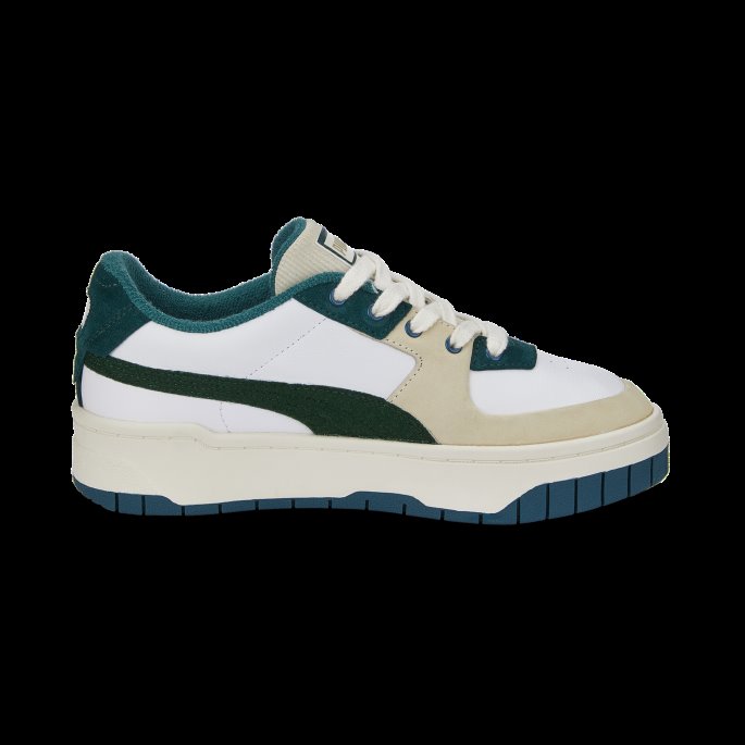 Puma På Tilbud Cali Dream Ivy League Joggesko For Kvinner Whisper White-varsity Green