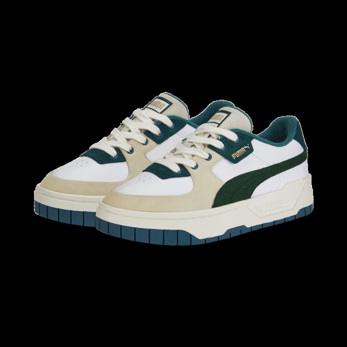 Cali Dream Ivy League Joggesko For Kvinner Whisper White-varsity Grønn Puma På Salg