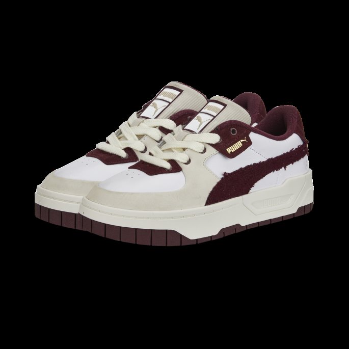 Puma På Salg Hvit-marshmallow-aubergine Cali Dream Ivy League Joggesko For Kvinner