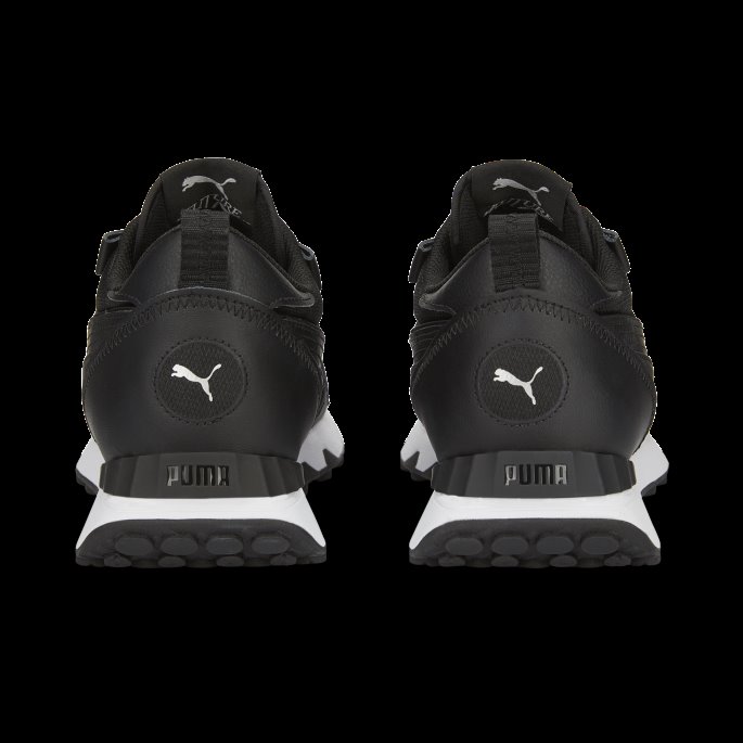 Puma På Tilbud Svart-hvit Rider Fv Lth Joggesko