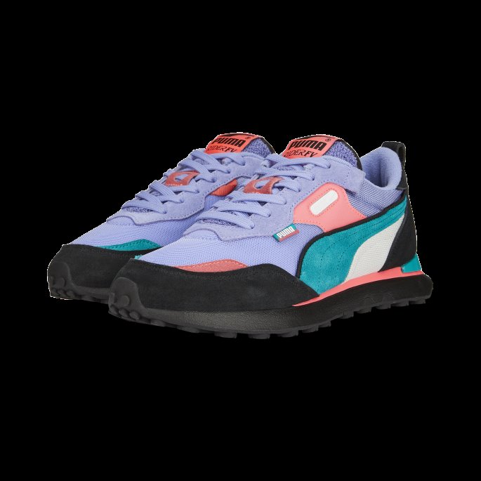 Puma På Tilbud Lavendar Pop-black Rider Fv Fandom Joggesko