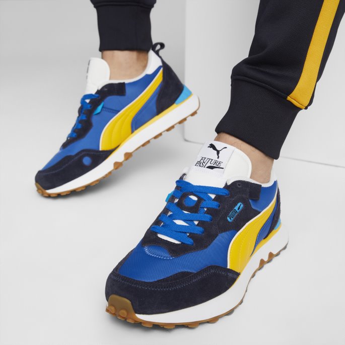 Puma På Tilbud Royal-new Navy Essentials Rider Fv Joggesko