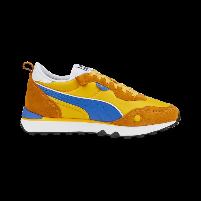 Mandarin-oransje Murstein Puma På Tilbud Rider Fv Essentials Joggesko