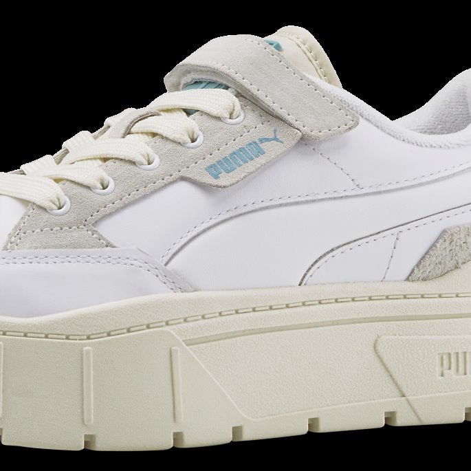 Mayze Stack Polstrede Joggesko Dame Puma På Tilbud Hvit
