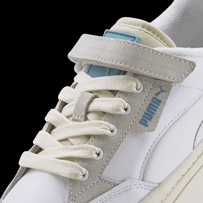 Mayze Stack Polstrede Joggesko Dame Puma På Tilbud Hvit