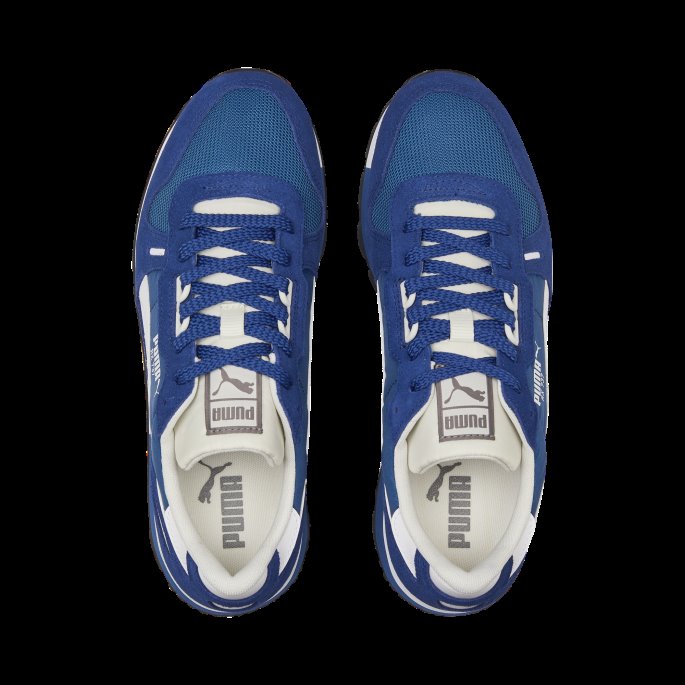 Rx 737 Vintage Joggesko Lake Blåflammende Blå Puma På Salg