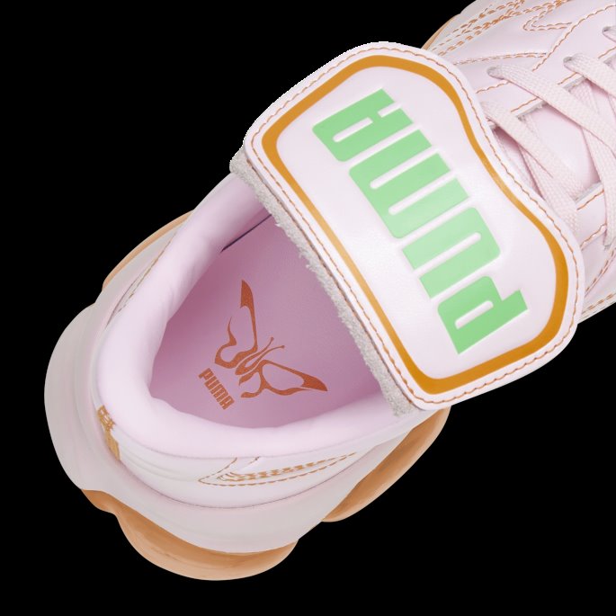 Puma På Tilbud X Dua Lipa Cell Dome King Metallic Dame Joggesko Rosa Dame-gulrot-irsk Grønn