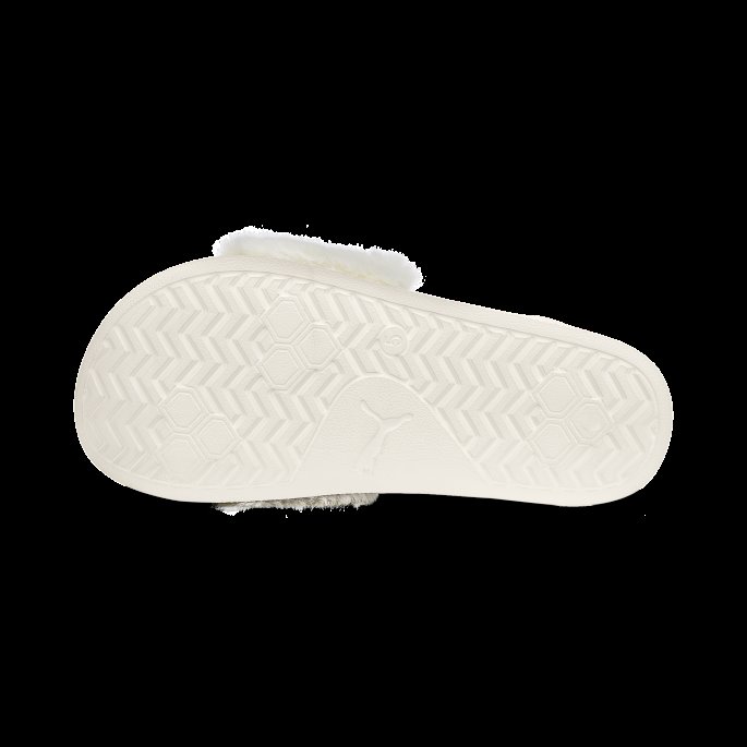 Leadcat 2.0 Fuzz Slides Eggnog-svart Puma For Kvinner På Salg
