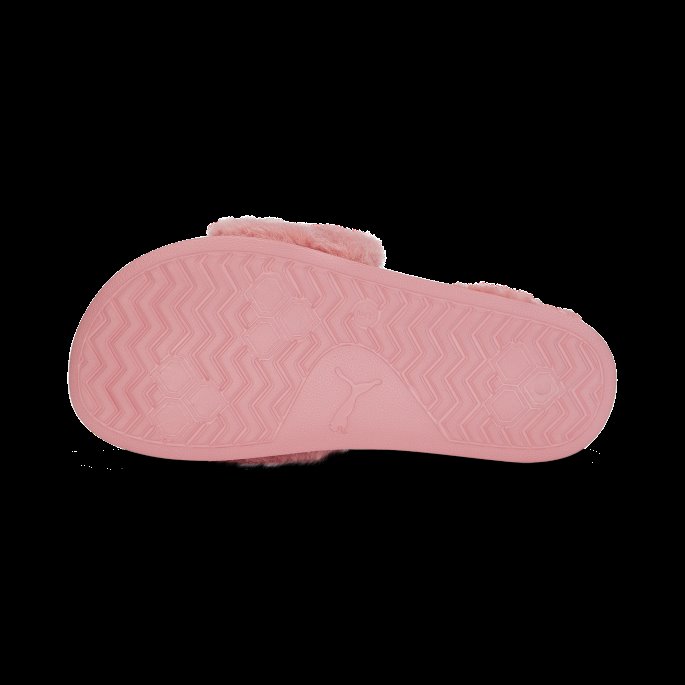 Puma På Tilbud Leadcat 2.0 Fuzz Kvinners Lysbilder Nellik Rosa-hvit