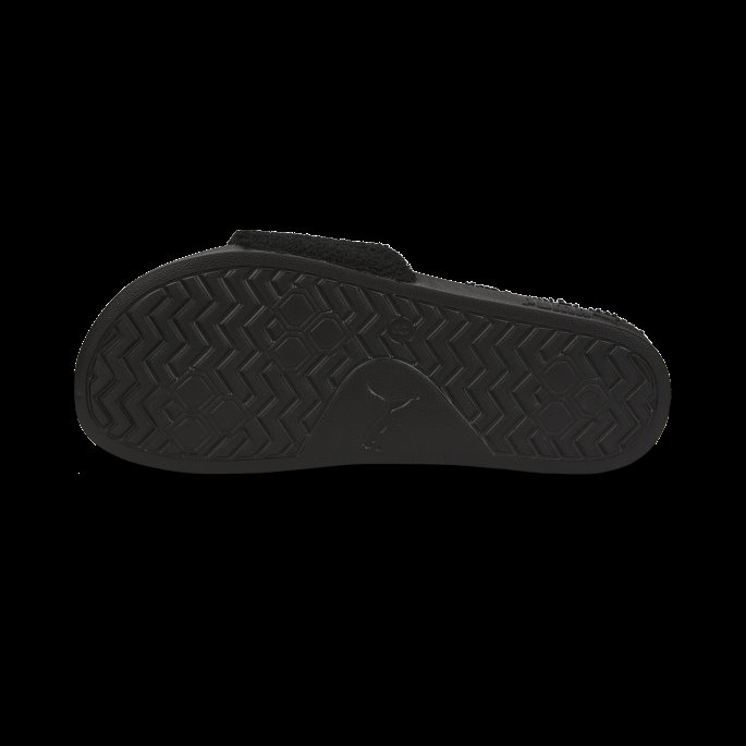 Puma På Tilbud Leadcat 2.0 Sherpa Slides Kvinner Svart-hvit