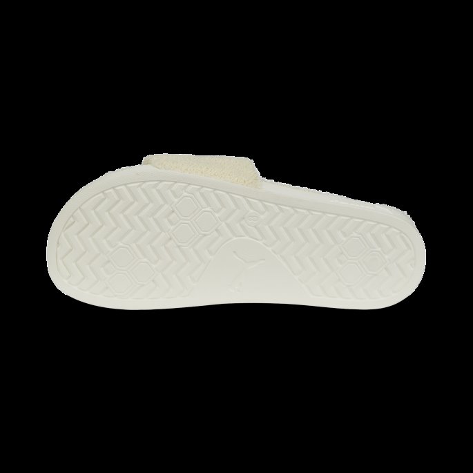 Puma På Tilbud Whisper Hvit-svart Leadcat 2.0 Sherpa Slides Kvinner
