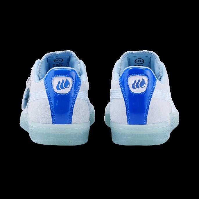 Puma På Tilbud X Pokmon Semsket Skinn Squirtle Sneaker Petit Four-nitro Blå