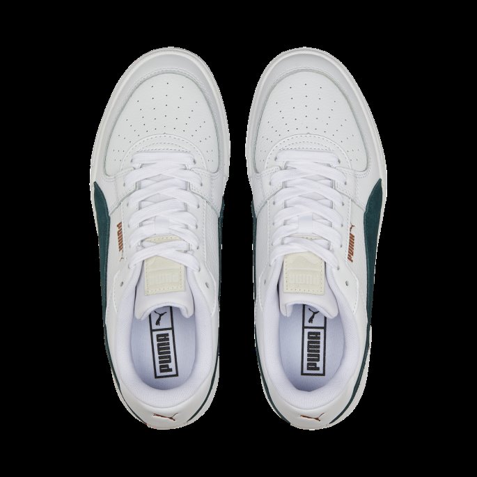 Ca Pro Semsket Fs Sneakers Hvit-varsity Grønn Puma På Tilbud