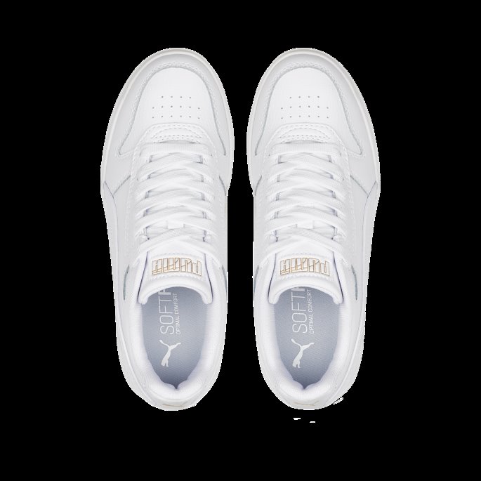 Rbd Game Lave Joggesko Ungdom Puma På Salg Hvit-hvit-lag Gull