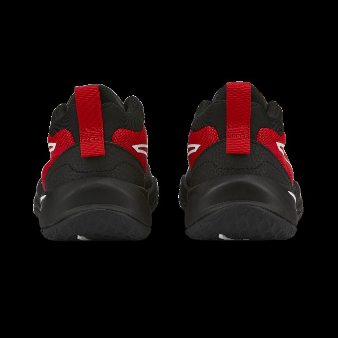 Playmaker Alternative Closure Sneakers Barn Puma På Tilbud Rød-rød-jet Svart-hvit