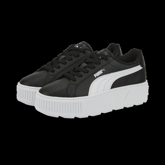 Karmen L Joggesko Ungdom Puma På Tilbud Svart-hvit