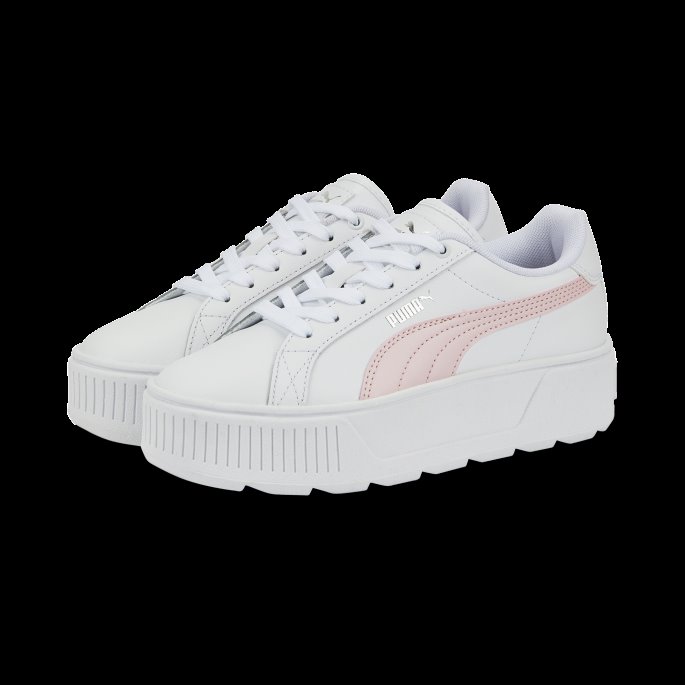 Karmen L Sneakers Ungdom Hvit-mandelblomst Puma På Salg