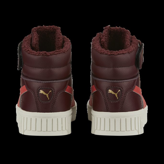 Carina 2.0 Mid Vinter Joggesko Ungdom Aubergine-laks-team Gull Puma På Salg
