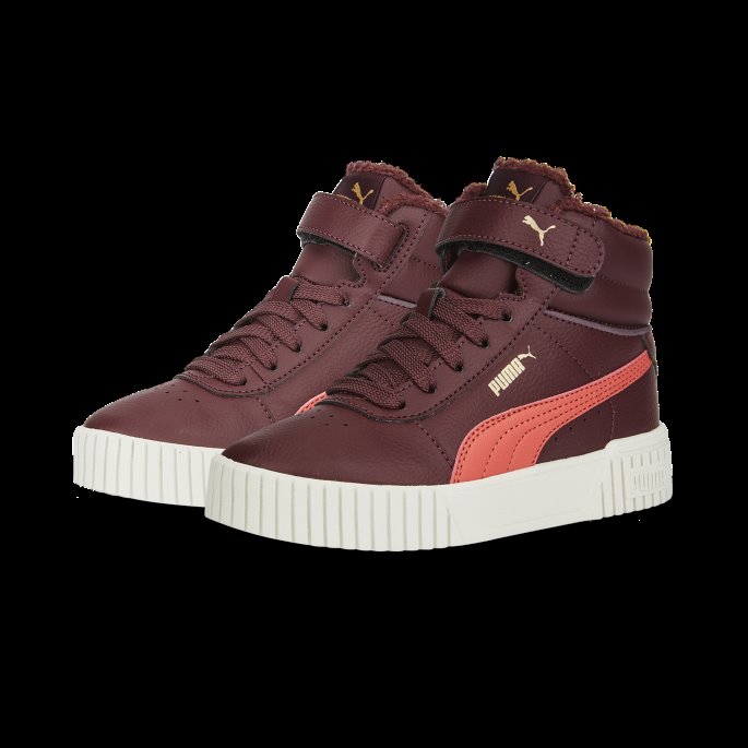 Aubergine-laks-team Gull Carina 2.0 Mid Winter Sneakers Kids Puma På Tilbud