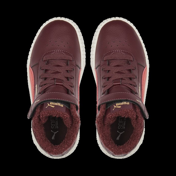 Aubergine-laks-team Gull Carina 2.0 Mid Winter Sneakers Kids Puma På Tilbud