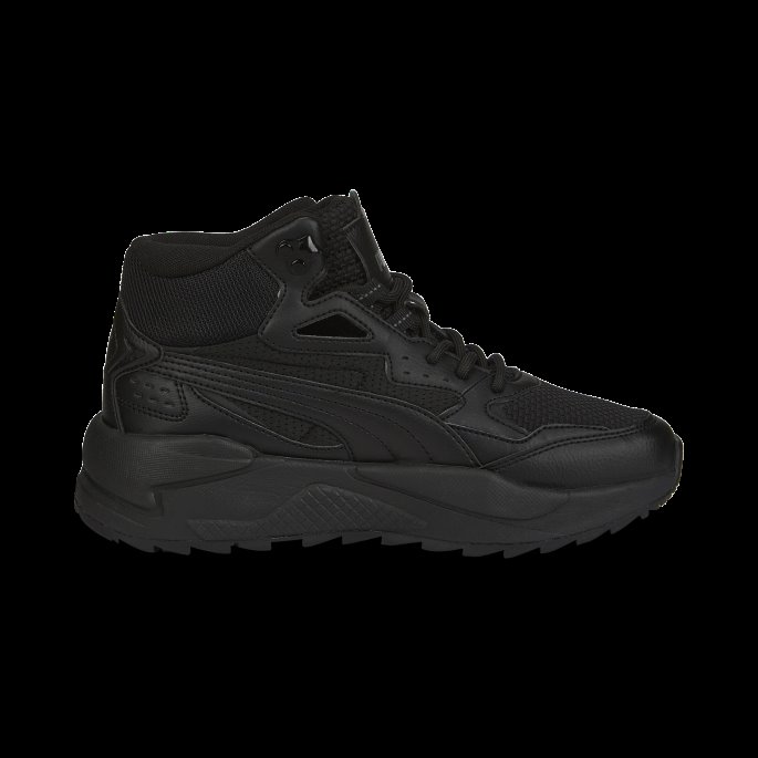 Svart-mørk Skygge X-ray Speed Mid Wtr Joggesko Ungdom Puma På Salg