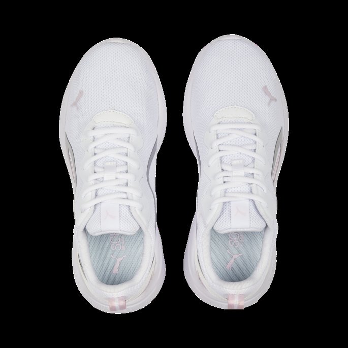 Puma På Tilbud Hvit-perle Rosa-sølv Hele Dagen Aktive Sneakers Ungdom