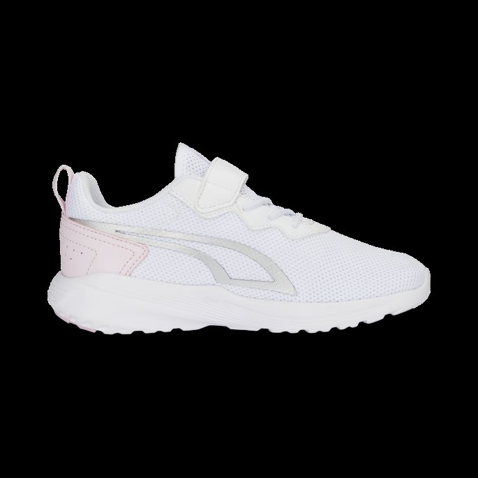 Hvit-perle Rosa-sølv Hele Dagen Aktiv Alternativ Lukking Joggesko Barn Puma På Tilbud