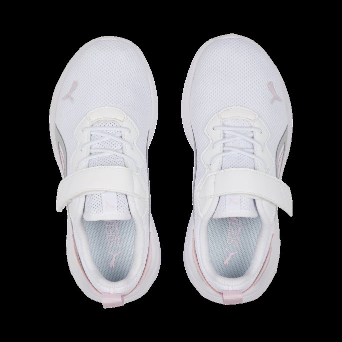 Hvit-perle Rosa-sølv Hele Dagen Aktiv Alternativ Lukking Joggesko Barn Puma På Tilbud