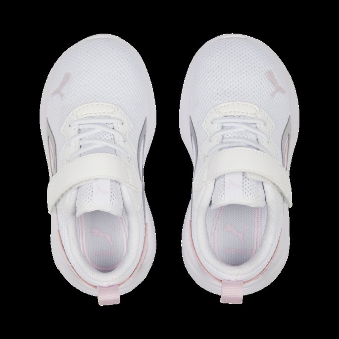 Puma På Tilbud Hvit-perle Rosa-sølv Hele Dagen Aktiv Alternativ Lukking Joggesko Babyer