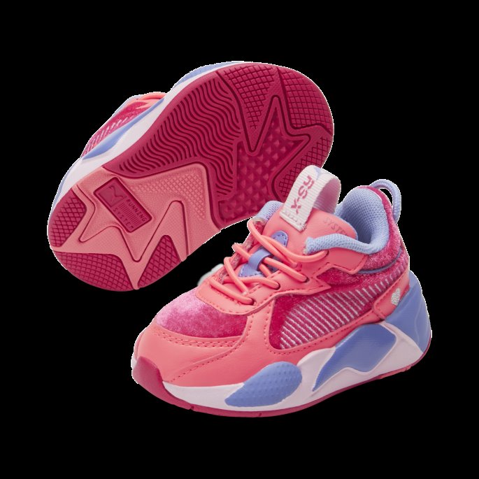 Puma På Salg Virtuelle Rosa-elektro Lilla Rs-x Valentine Småbarnssko