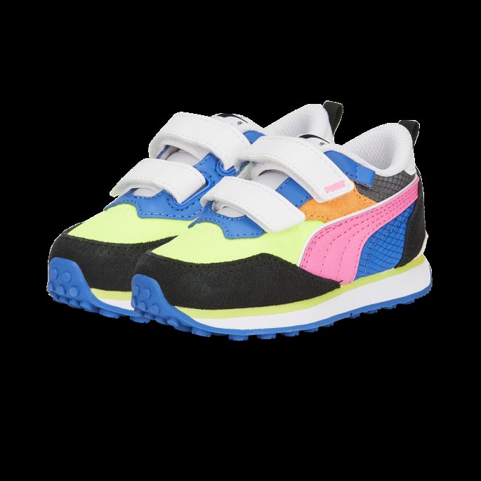 Puma På Salg Lime Squeeze-black-royal Rider Fv Future Vintage Alternative Closure Joggesko Babyer