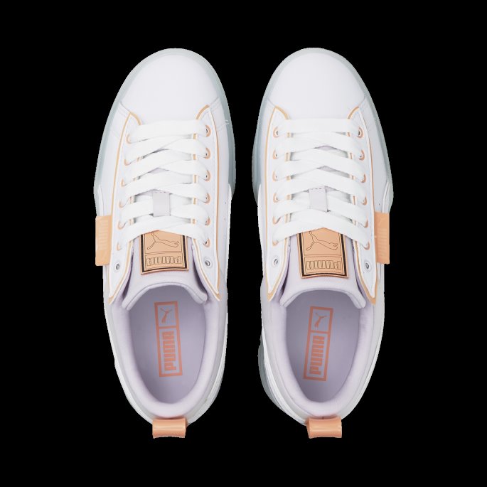 Hvit-lavendel Tåke-fersken Rosa Mayze Kvinners Sommerleir Joggesko Puma På Salg