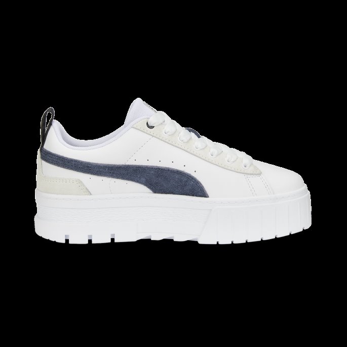 Hvit-parisisk Natt Puma På Tilbud Mayze Mix Joggesko Kvinner