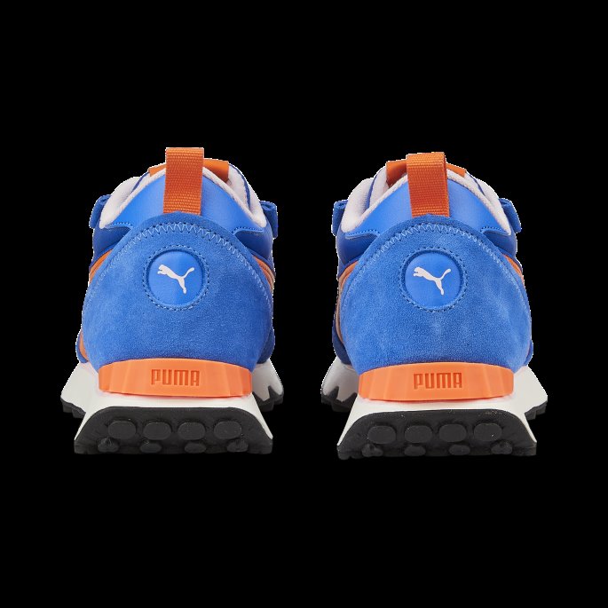 Puma På Tilbud Rider Fv Vintage Joggesko For Kvinner Bluemazing-dragon Fire
