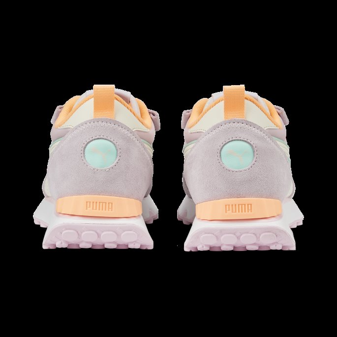Puma På Tilbud Rosa Dame-lavendel Fog Rider Fv Vintage Joggesko Dame