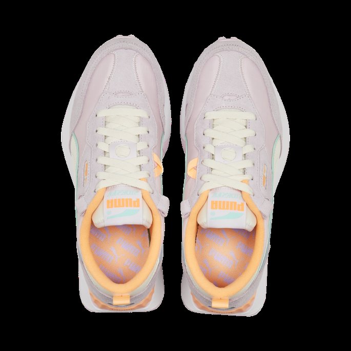 Puma På Tilbud Rosa Dame-lavendel Fog Rider Fv Vintage Joggesko Dame