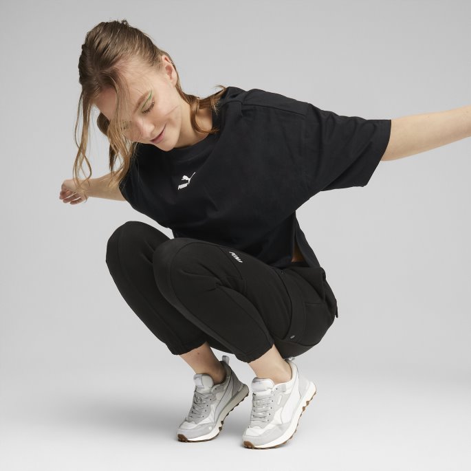 Rider Fv Myke Joggesko Dame Vaporous Grå-grå Fiolett Puma På Tilbud