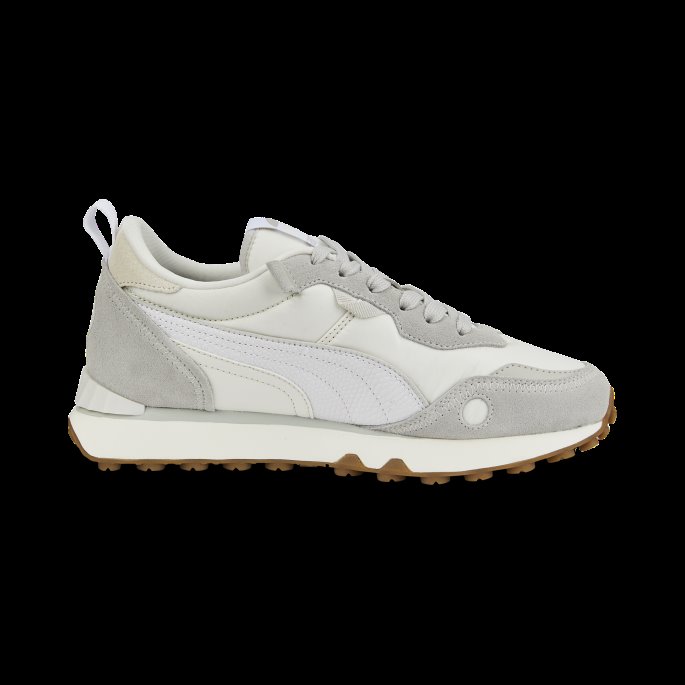 Puma På Tilbud Vaporous Grå-grå Fiolett Rider Fv Myke Dame Joggesko